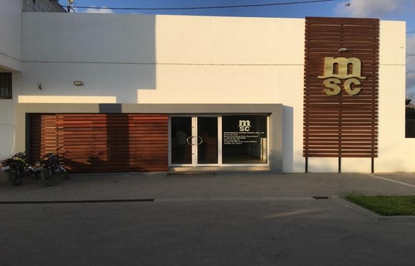 Escritórios da MSC em Nacala