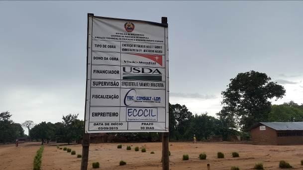 Construção de salas de aula