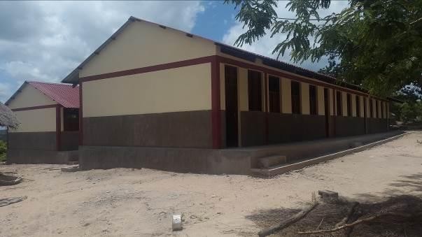 Blocos de salas de aula concluídos